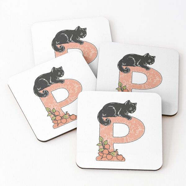Item preview, cat on letter  P designed and sold by jkrphoto.