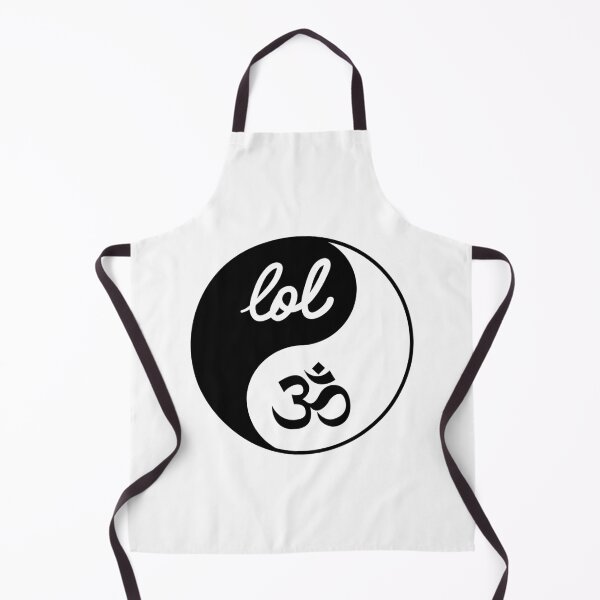 Item preview, Where LOL Meets OM in YinYang Symbol designed and sold by LyricsWear.