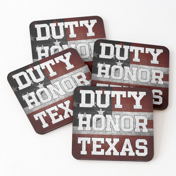 Item preview, DUTY, HONOR, TEXAS designed and sold by PhansCustoms.
