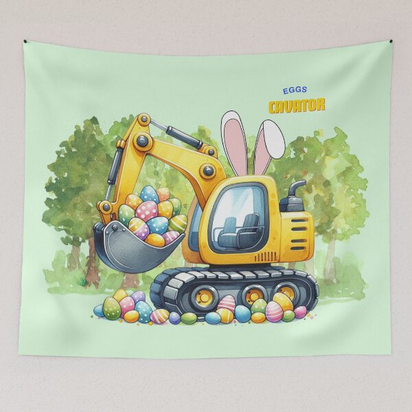 Item preview, Eggs Cavator, Easter, Bunny, Eggs, Rabbit, Excavator, EggsCavator designed and sold by Cerulean-Shop.