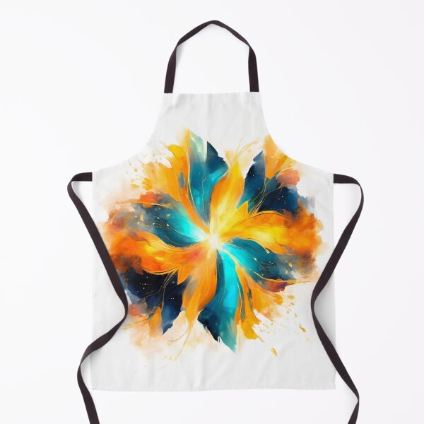 Item preview, abstract painting star vibrant colors designed and sold by janjacbu.