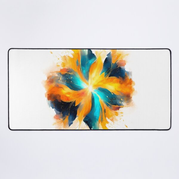 Item preview, abstract painting star vibrant colors designed and sold by janjacbu.