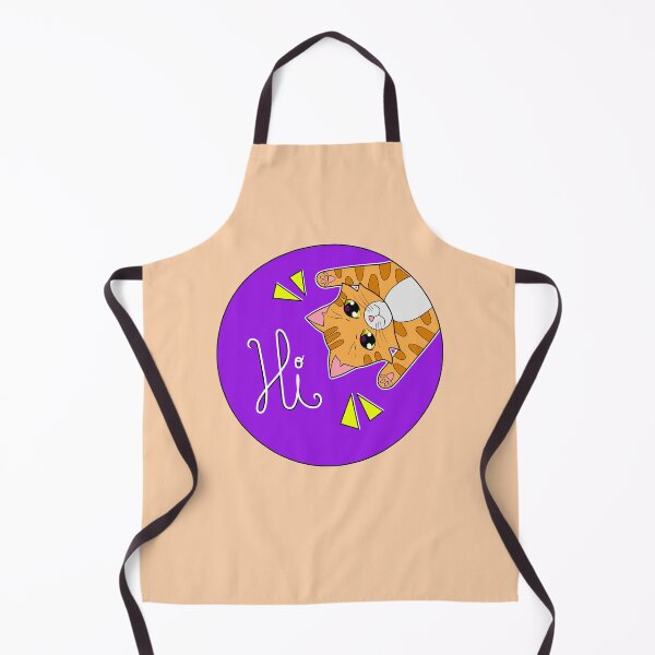Item preview, orange cat greeting designed and sold by Natsukittyart.