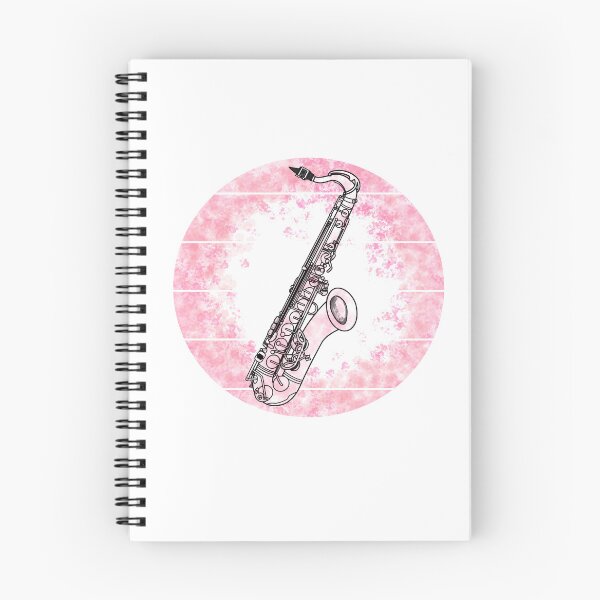 Item preview, Floral Saxophone Japanese Cherry Blossom Saxophonist Musician designed and sold by doodlerob.