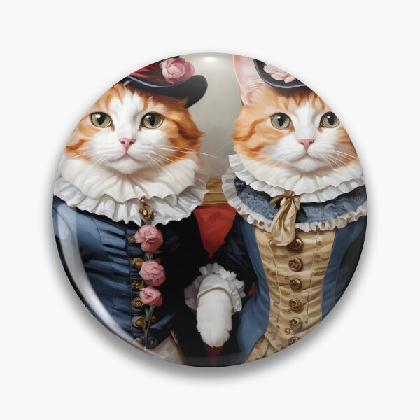 Item preview, Cats in vintage victorian dresses designed and sold by perlphoto.