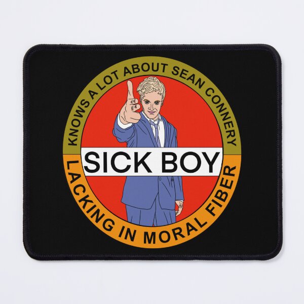Item preview, "Trainspotting" Sick Boy designed and sold by Motel Gemini.