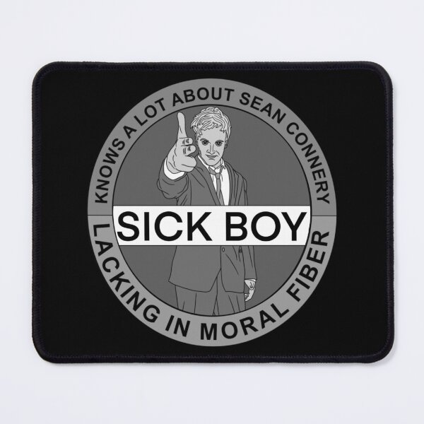Item preview, "Trainspotting" Sick Boy designed and sold by Motel Gemini.