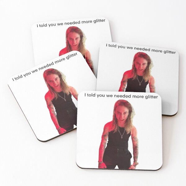 Item preview, julien baker “I told u we needed more glitter” designed and sold by syrihd3sign.