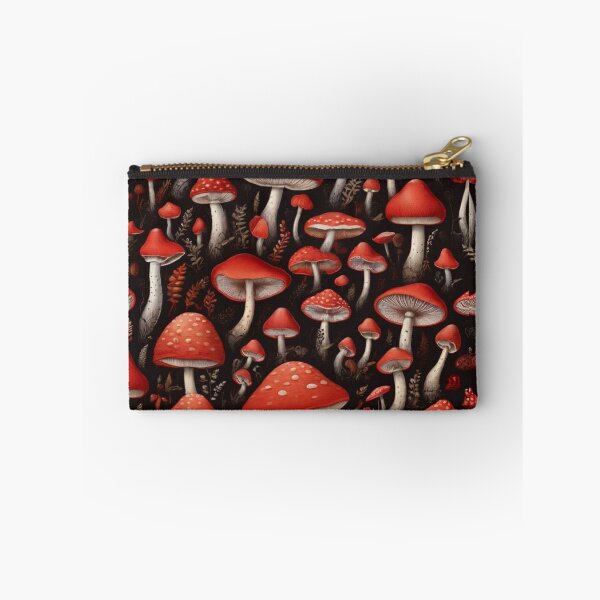 Item preview, Enchanting Red Mushroom Patterns: Nature-Inspired Delights for Your Space designed and sold by AYACHI90.
