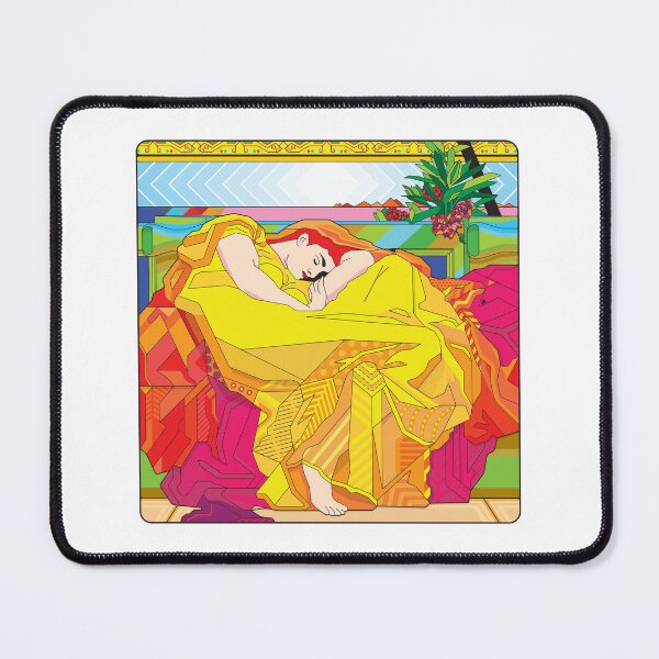 Item preview, Flaming Geometry:  A Modern Tribute to Flaming June by Frederic Leighton designed and sold by W-O-A-K.