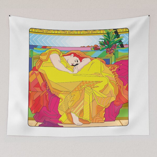Item preview, Flaming Geometry:  A Modern Tribute to Flaming June by Frederic Leighton designed and sold by W-O-A-K.