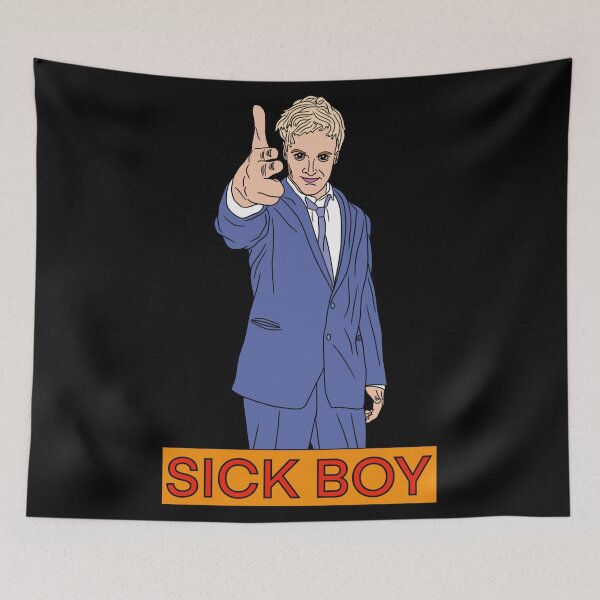 Item preview, "Trainspotting" Sick Boy designed and sold by Motel Gemini.