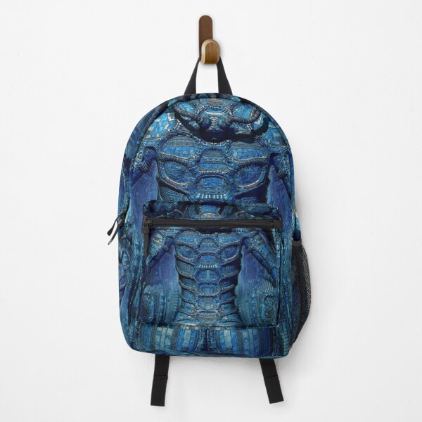 Item preview, Blue Lady - biomechanic fantasy 3D illustration designed and sold by KairoDesign.