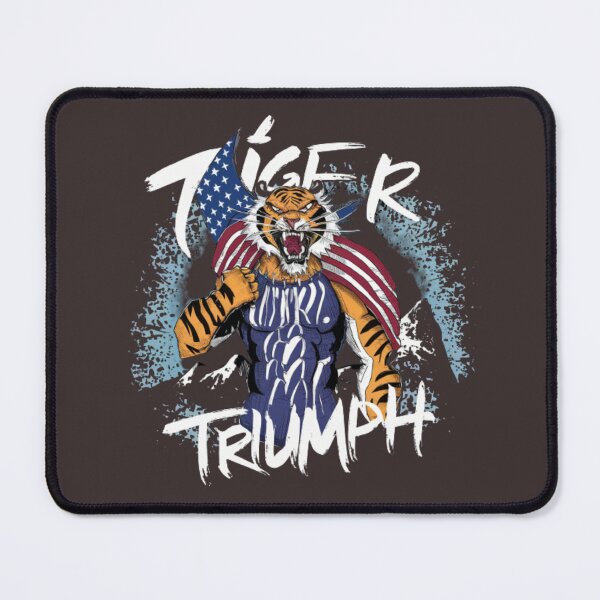 Item preview, GraffitiZooArt happy tiger triumph designed and sold by Imaginarium of Chaos falcon88 .