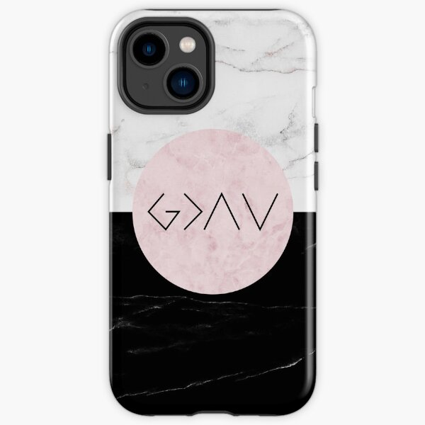 Christian Quote - God is greater than the highs and lows iPhone Tough Case