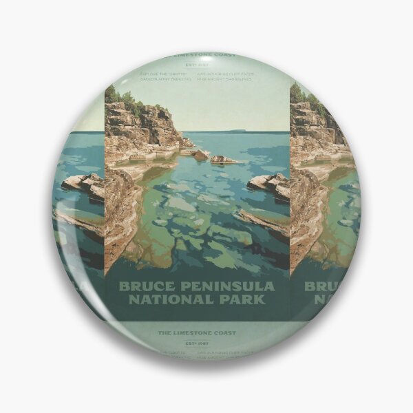 Item preview, Bruce peninsula National Park designed and sold by unhingedstrings.