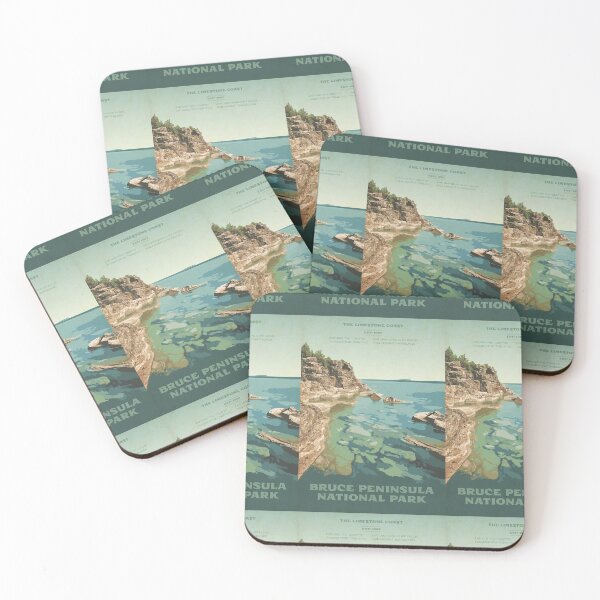 Item preview, Bruce peninsula National Park designed and sold by unhingedstrings.
