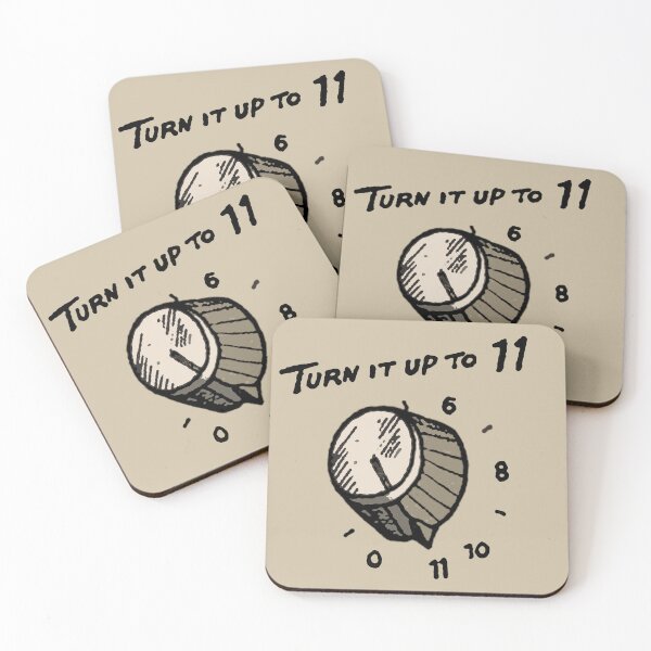 Item preview, Turn It Up To 11 designed and sold by Corinne Alexa Jackson.