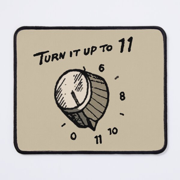 Item preview, Turn It Up To 11 designed and sold by Corinne Alexa Jackson.