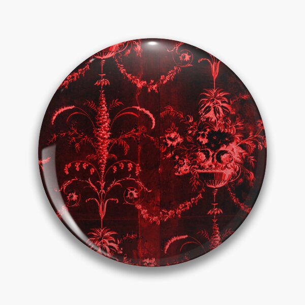 Item preview, Gothic Red and Black Flowers in Vases designed and sold by SpiralBalloon.