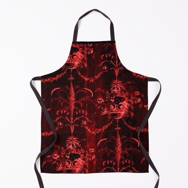 Item preview, Gothic Red and Black Flowers in Vases designed and sold by SpiralBalloon.