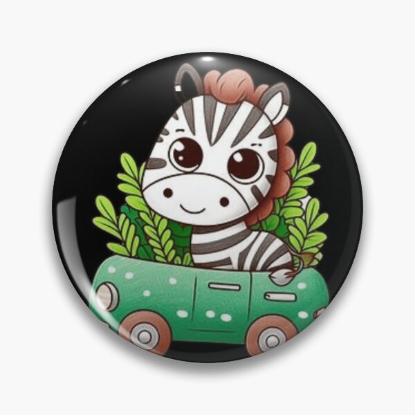 Item preview, Cute zebra in a car designed and sold by Culmika.