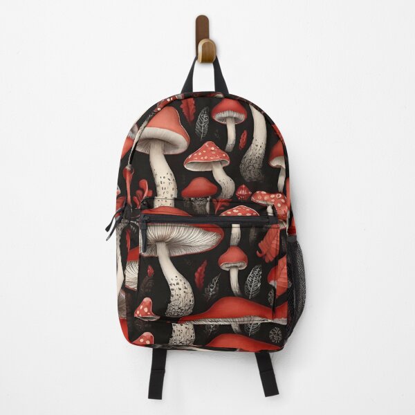 Item preview, Enchanting Red Mushroom Patterns: Nature-Inspired Delights for Your Space designed and sold by AYACHI90.