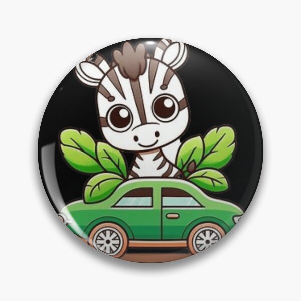 Item preview, Cute zebra in a car designed and sold by Culmika.