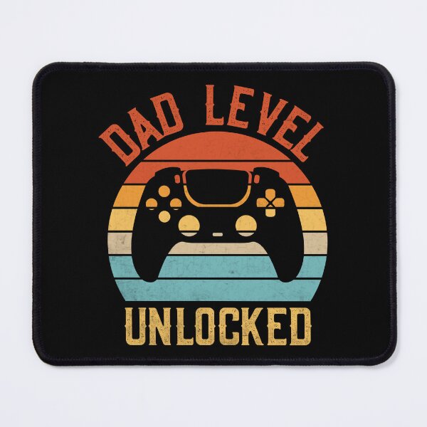 Item preview, Dad Level Unlocked designed and sold by OfftopSocial.