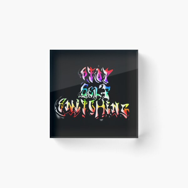 Item preview, Stop Self Snitching Redux designed and sold by Jellywyrm Art Shoppe.