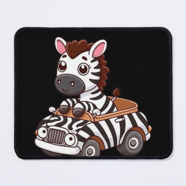 Item preview, Cute zebra in a car designed and sold by Culmika.