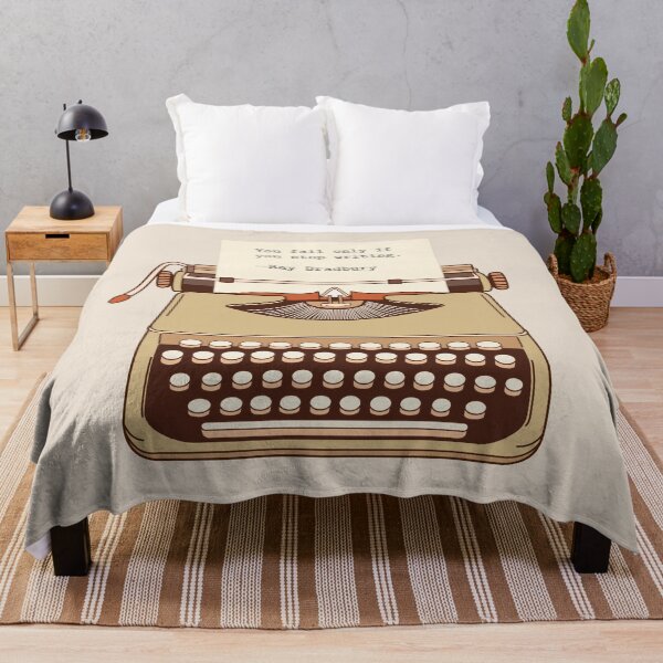 Item preview, You fail only if you stop writing . Antique typewriter designed and sold by wonderxwander.