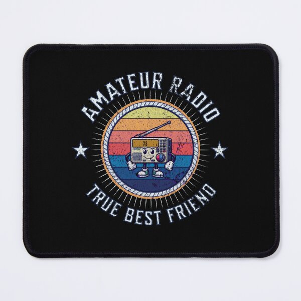 Item preview, Amateur Radio True Best Friend Ham Radio Mascot Cool Gifts For Amateur Radio Lovers Radio Operator Amateur Radio Enthusiast Distressed designed and sold by Waves-of-Art.