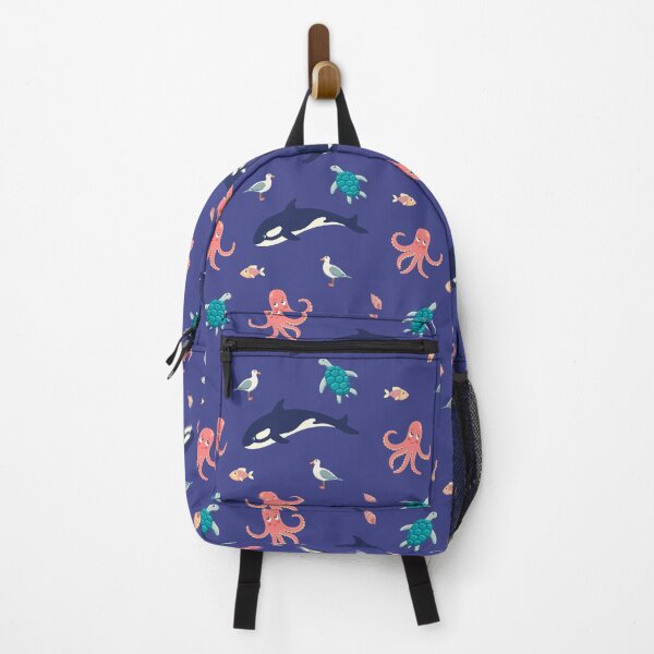 Item preview, Ocean life with octopus and orca, version 1 designed and sold by Anna-StekArt.