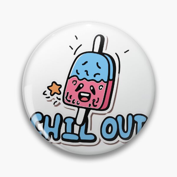 Item preview, Chill Out Cartoon Ice Pop Doodle designed and sold by NiftyWrx.