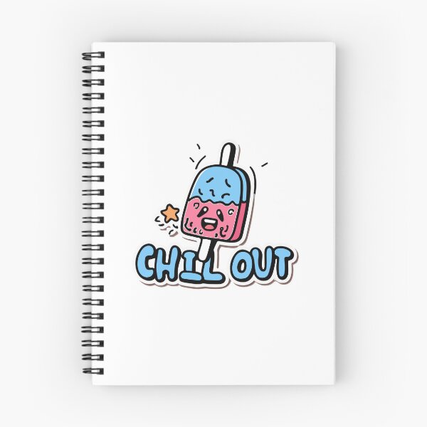 Item preview, Chill Out Cartoon Ice Pop Doodle designed and sold by NiftyWrx.
