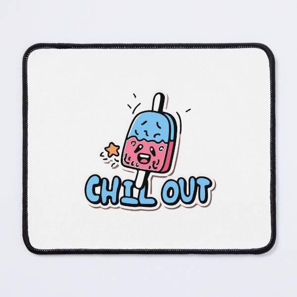 Item preview, Chill Out Cartoon Ice Pop Doodle designed and sold by NiftyWrx.