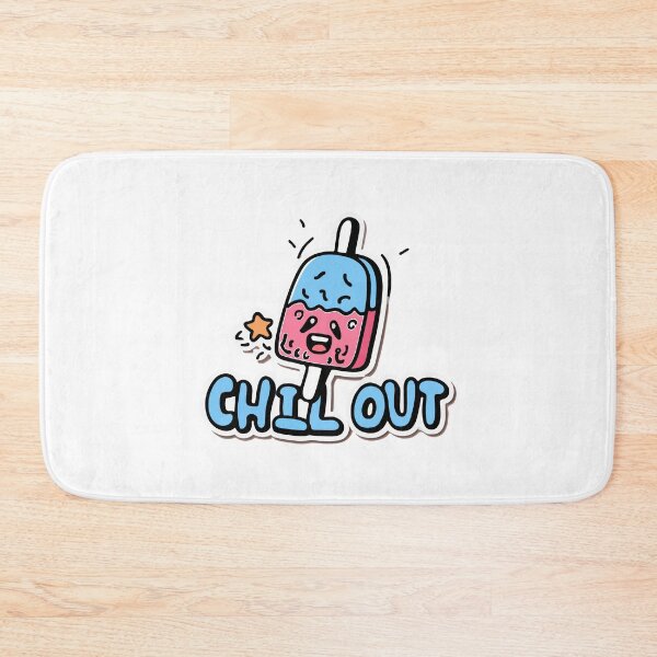 Item preview, Chill Out Cartoon Ice Pop Doodle designed and sold by NiftyWrx.