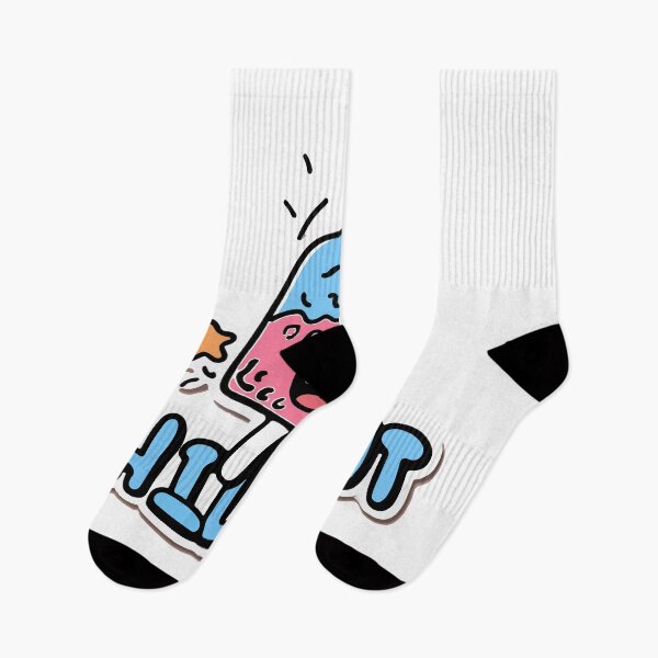 Item preview, Chill Out Cartoon Ice Pop Doodle designed and sold by NiftyWrx.
