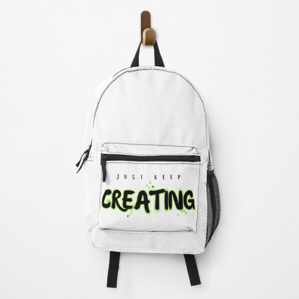 Item preview, Just Keep Creating - Inspire Your Journey - Motivational Design designed and sold by Capricorn Era.