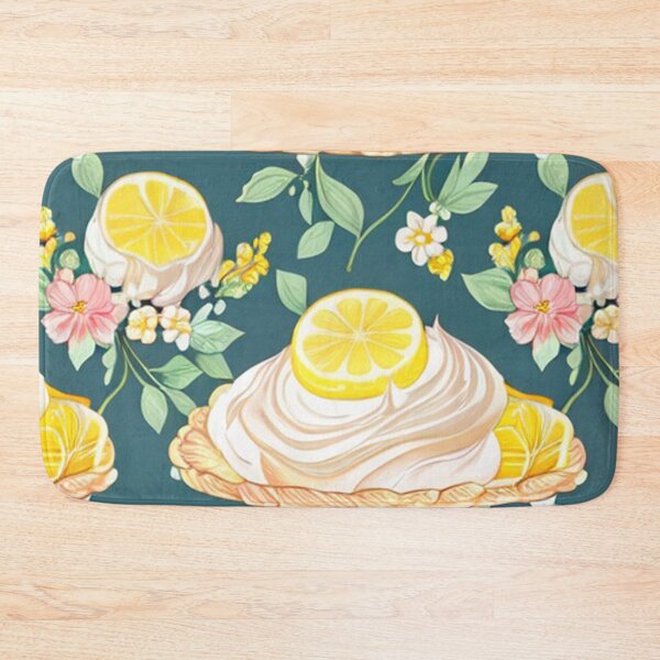 Item preview, Lemon Meringue Flowers Fabric16 designed and sold by 5C-Artwork.