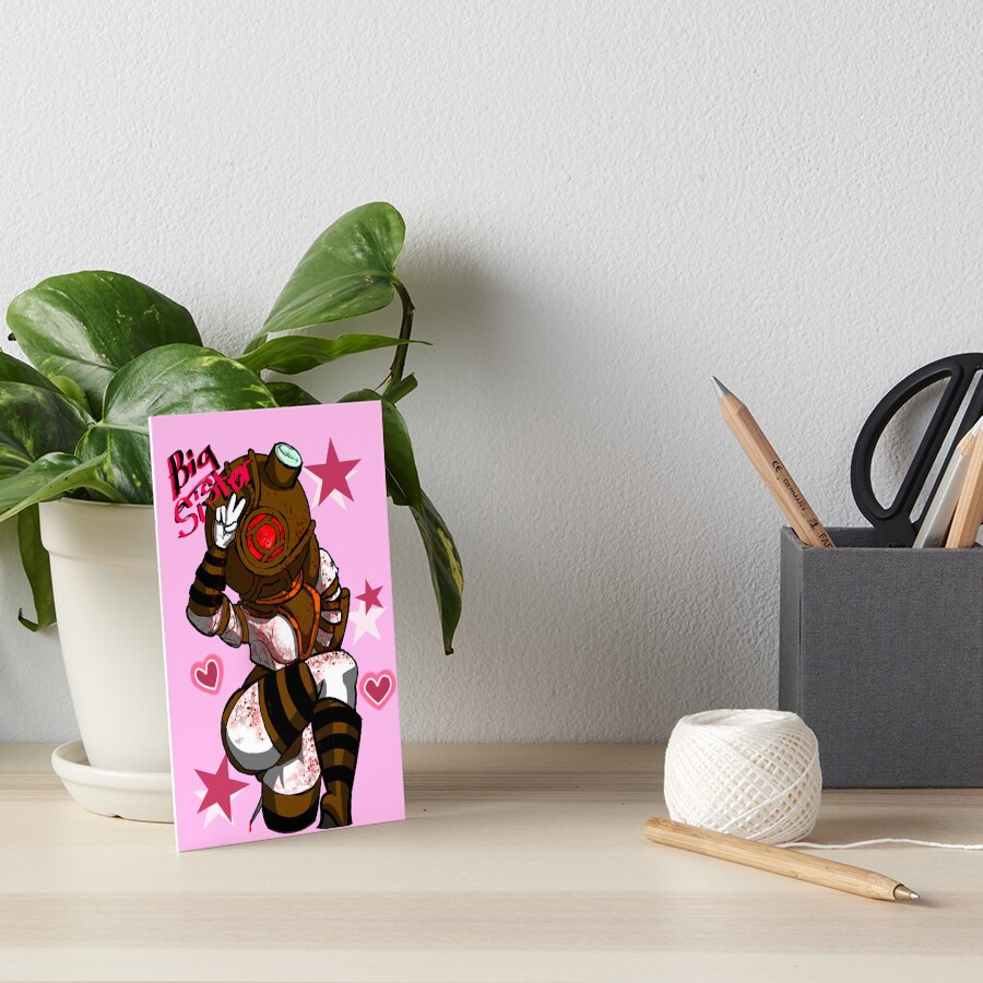 big sister Art Print