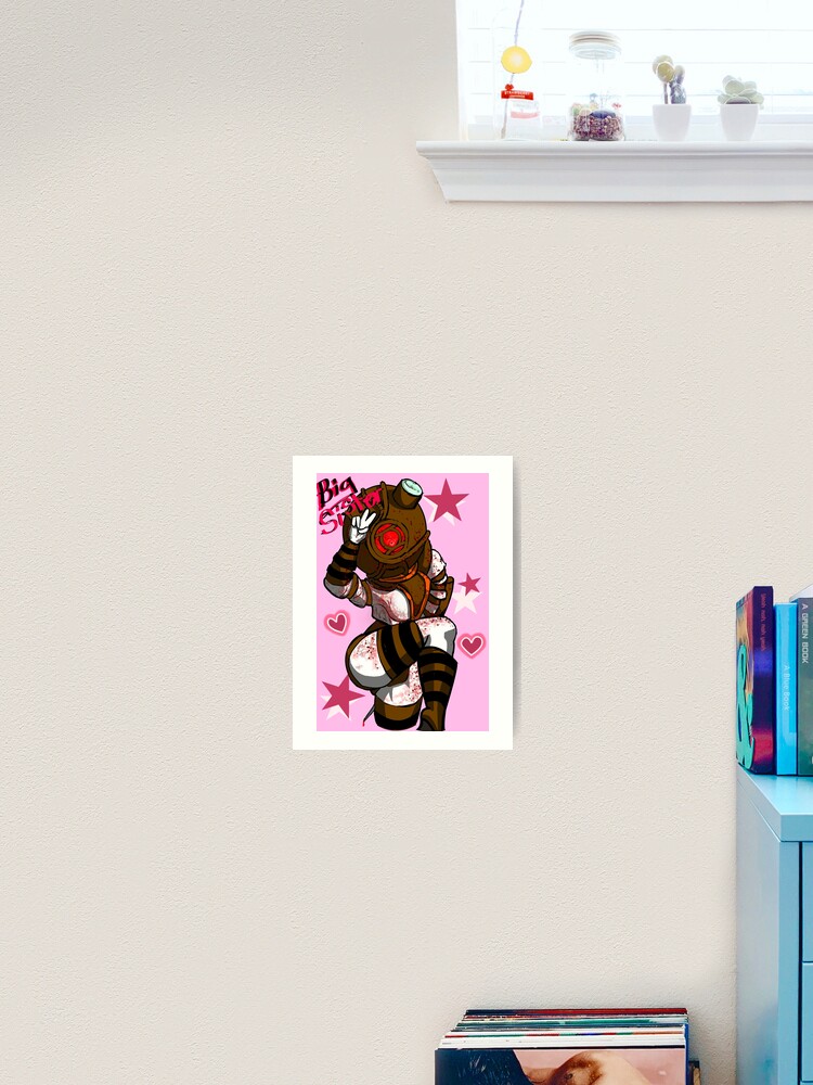 big sister Art Print