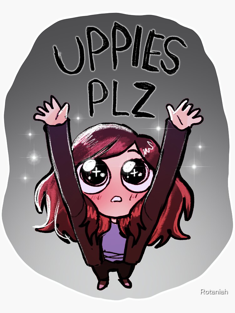 Thumbnail 3 of 3, Sticker, Uppies designed and sold by Rotaniah.