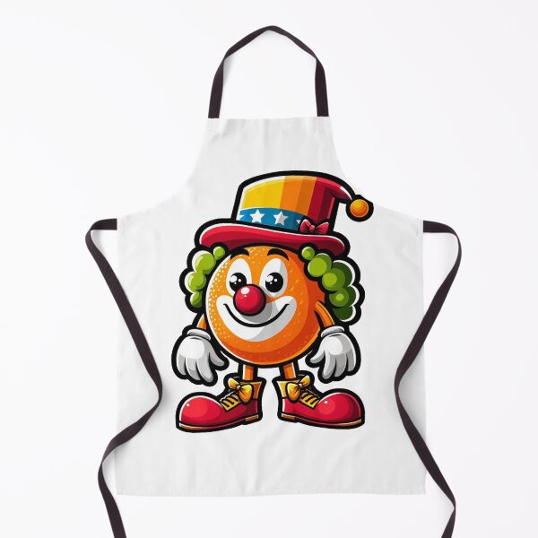 Item preview, orange clown designed and sold by FerdiEverywhere.