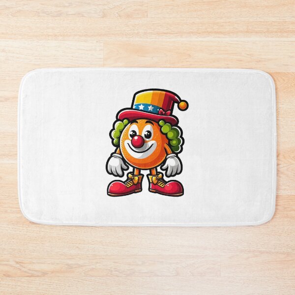 Item preview, orange clown designed and sold by FerdiEverywhere.
