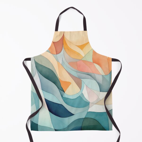 Item preview, Big Sur in an abstract style with pastel colors 5 designed and sold by FlaskLab.