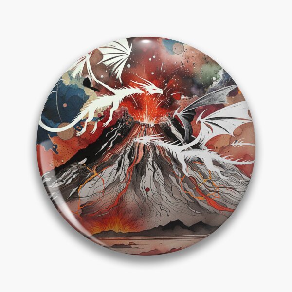 Item preview, Fire and Fury - The Volcano and Dragon Dance designed and sold by HausKatz.