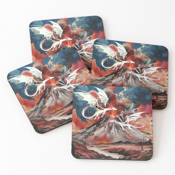 Item preview, Fire and Fury - The Volcano and Dragon Dance designed and sold by HausKatz.