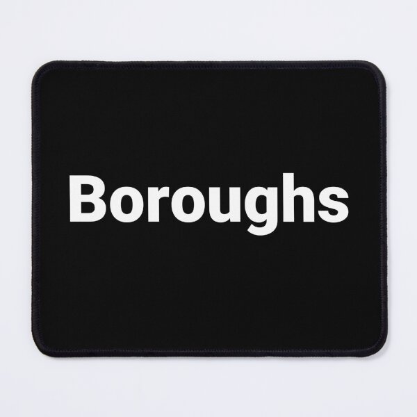 Item preview, Boroughs designed and sold by Text-based T-Shirts and Gifts.